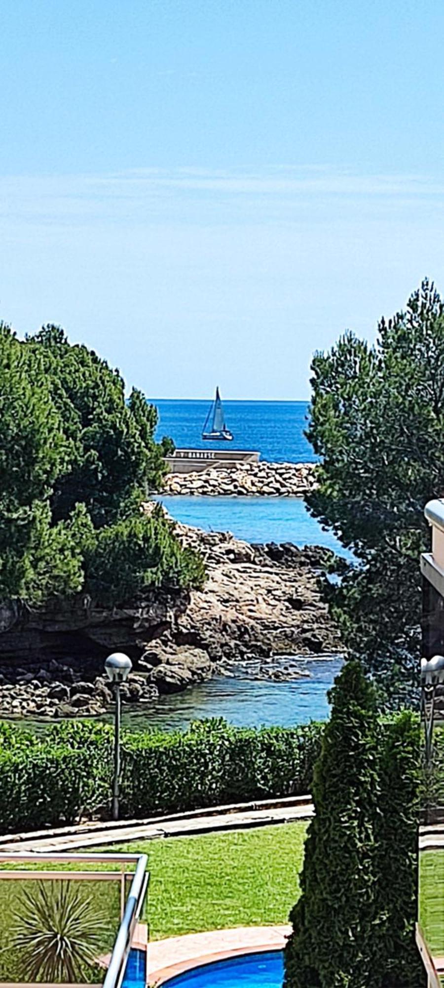 Paraíso en Cala Llobeta Calafat Exterior foto