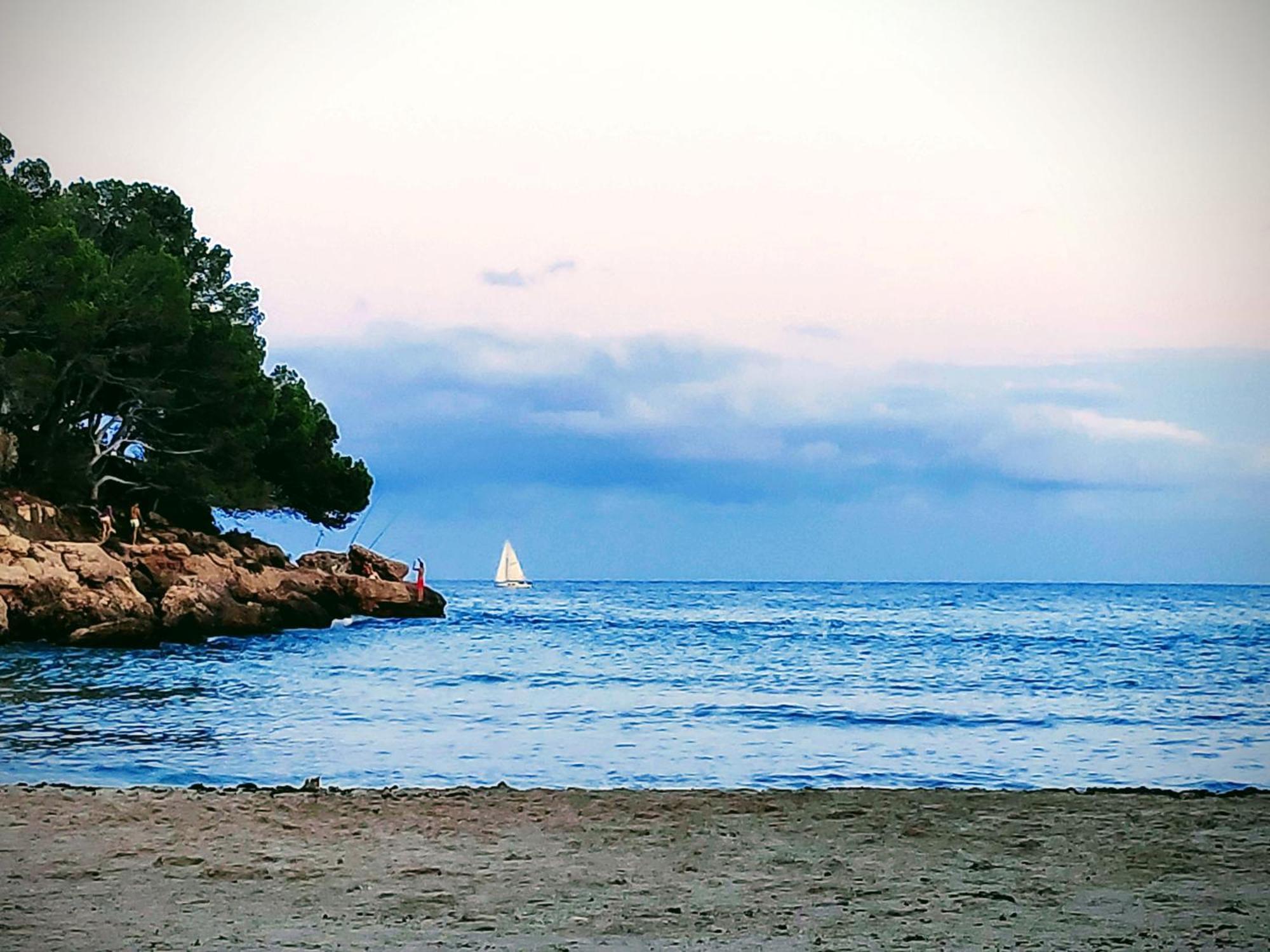 Paraíso en Cala Llobeta Calafat Exterior foto