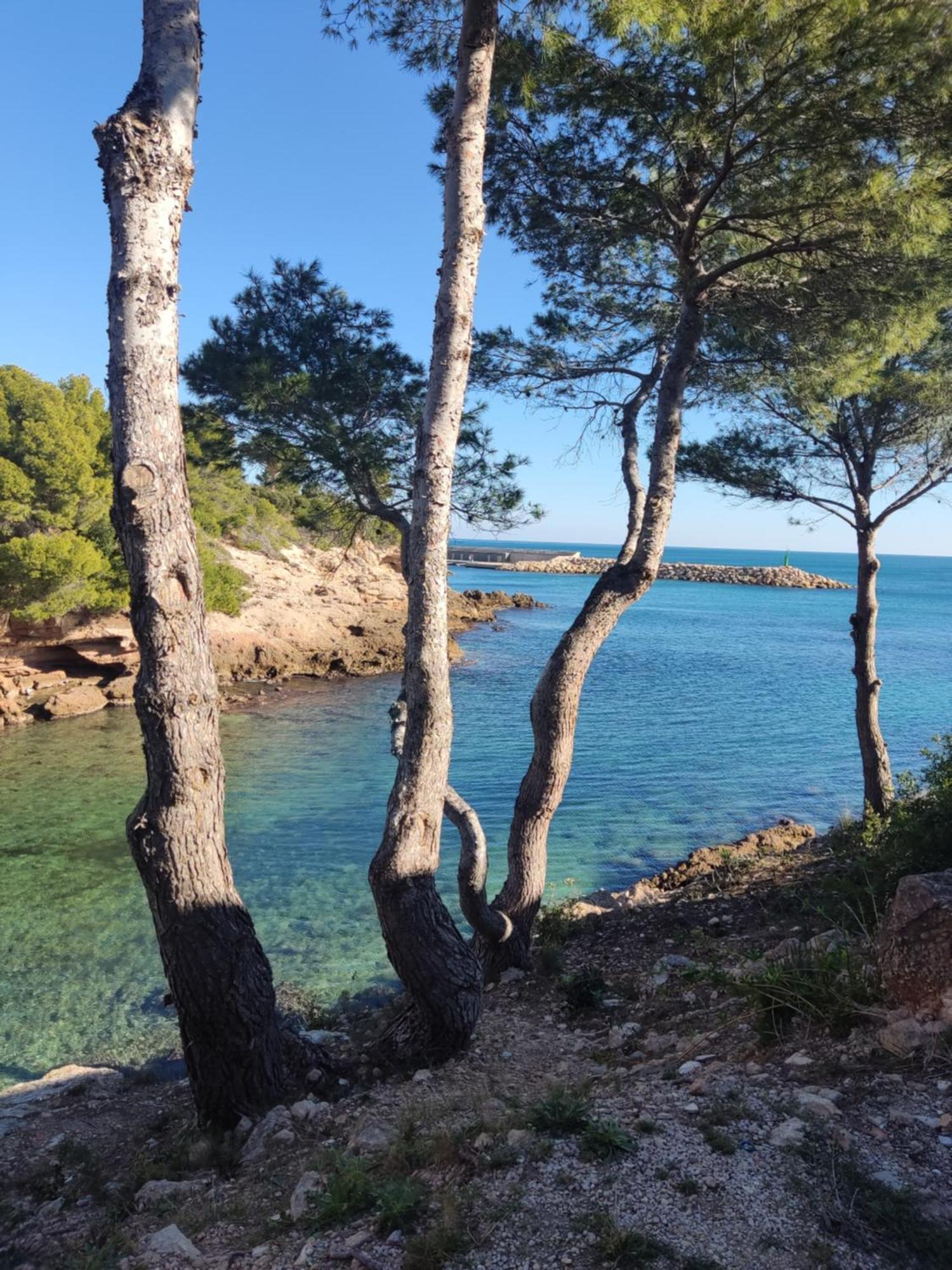 Paraíso en Cala Llobeta Calafat Exterior foto