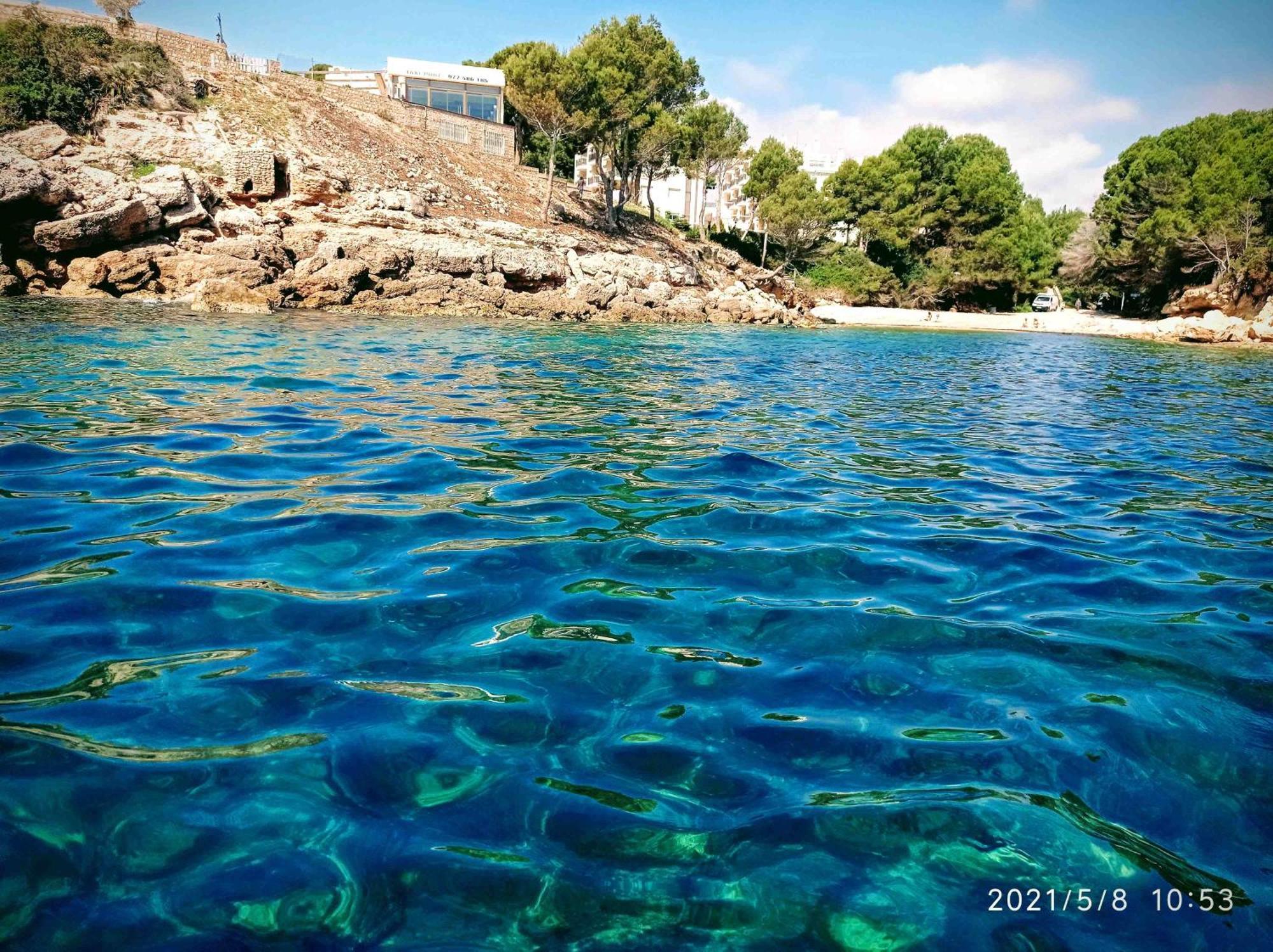 Paraíso en Cala Llobeta Calafat Exterior foto